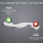 Pros And Cons 12 PowerPoint Template & Google Slides Theme