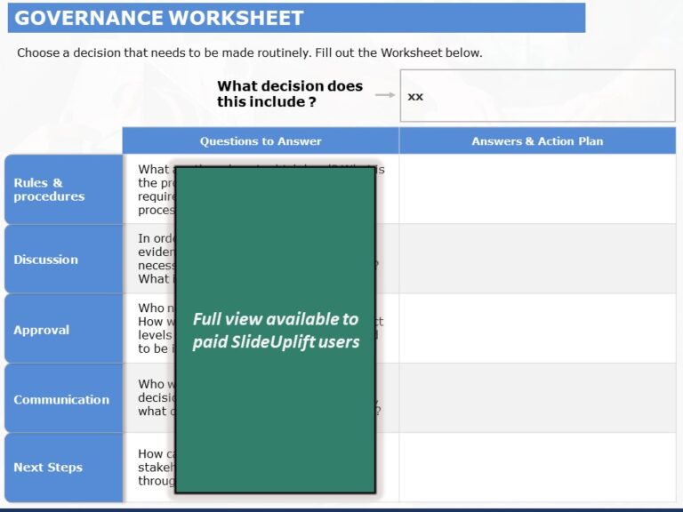 Decision Making Project Management PowerPoint Template & Google Slides Theme 2