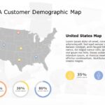 USA Map 8 PowerPoint Template & Google Slides Theme