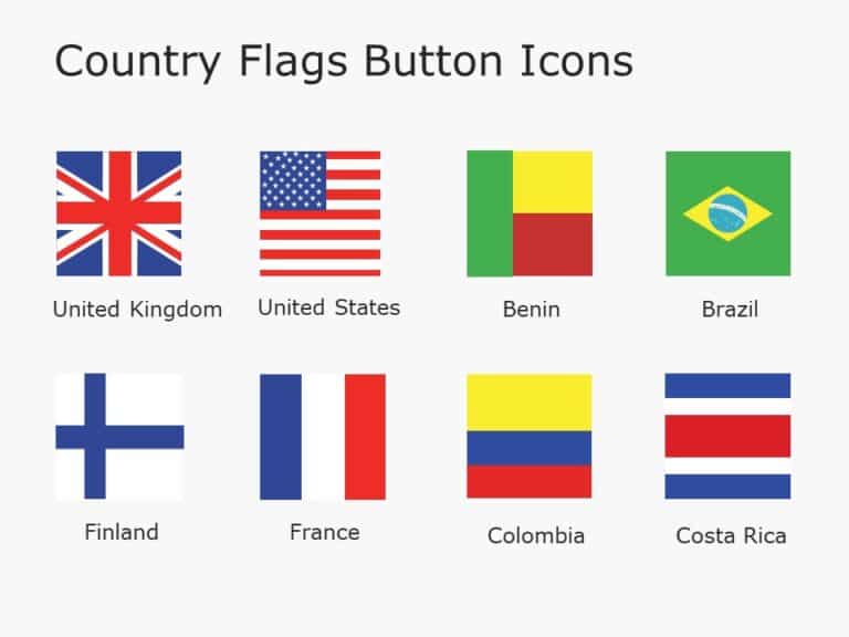 Country Flags PowerPoint Template & Google Slides Theme 1