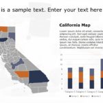 California Map 3 PowerPoint Template & Google Slides Theme