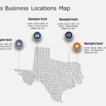 Texas Map 4 PowerPoint Template & Google Slides Theme