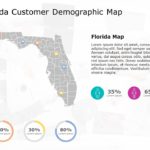 Florida Map 6 PowerPoint Template & Google Slides Theme