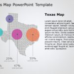 Texas Map PowerPoint Template 1