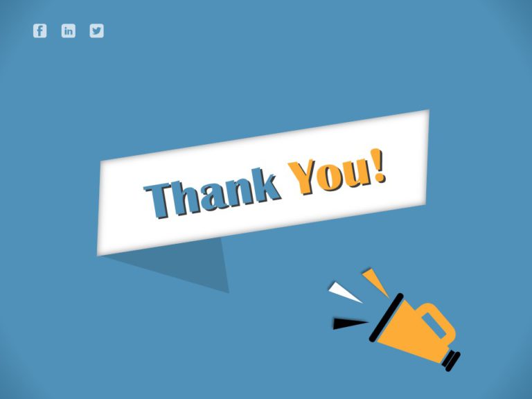 Thank You Slide 20 PowerPoint Template