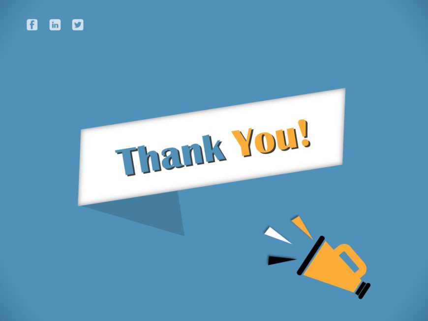 Collection Of Thank You Slides Presentation Thank You Slideuplift