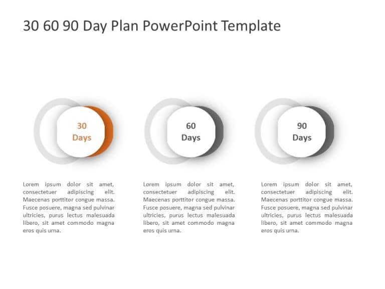 30 60 90 Day Plan 12 PowerPoint Template