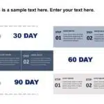 30 60 90 Day Plan 15 PowerPoint Template & Google Slides Theme