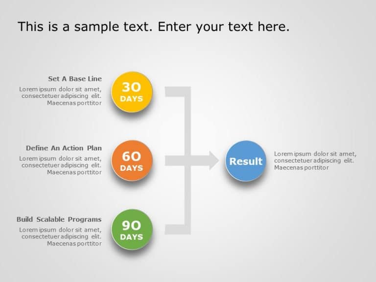 30 60 90 Day Plan PowerPoint Template 22