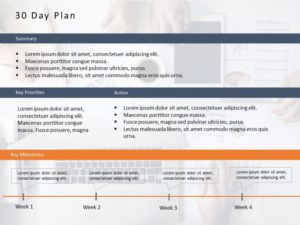 30 60 90 Day Plan Powerpoint Template 6