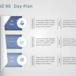 30 60 90 Day Plan 8 PowerPoint Template & Google Slides Theme