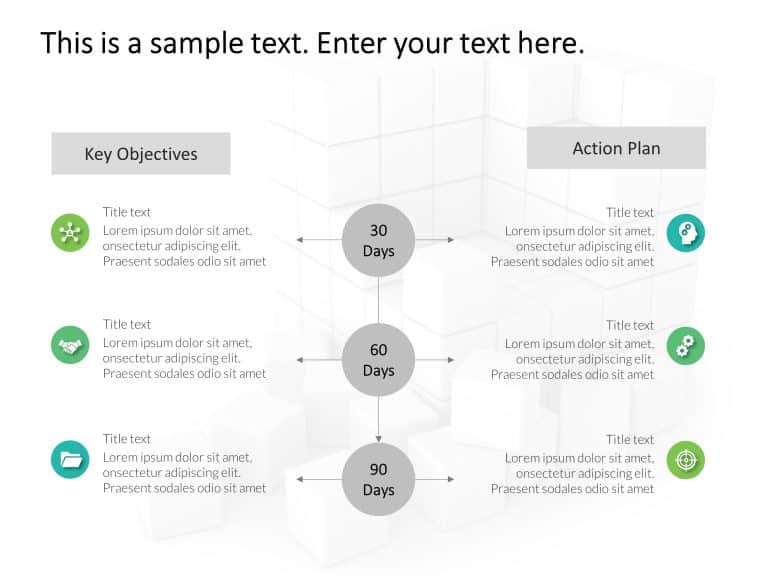 30 60 90 day plan 5 PowerPoint Template