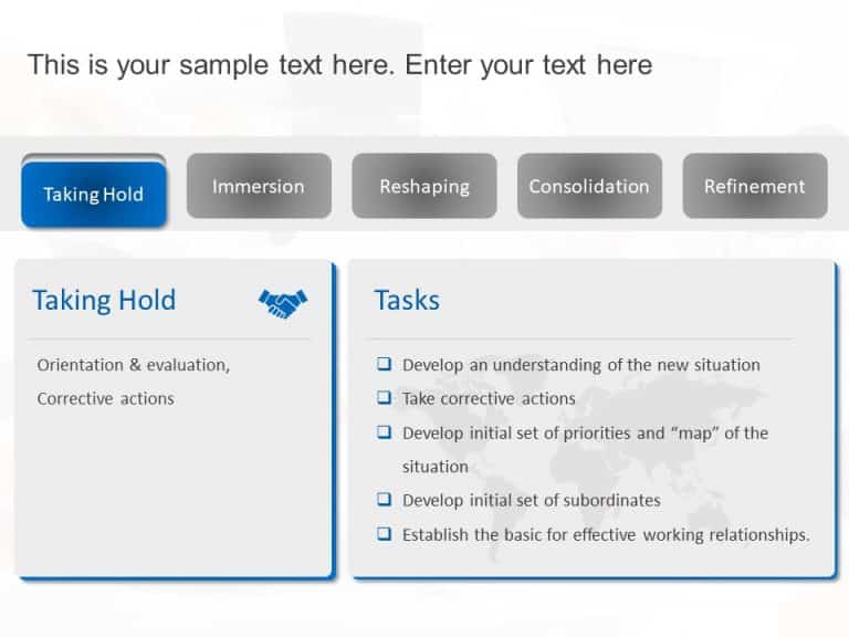 30 60 90 day plan for new manager framework PowerPoint Template