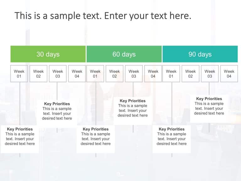 30 60 90 day plan PowerPoint Template 11