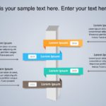 4 Steps Milestones Timeline PowerPoint Template & Google Slides Theme