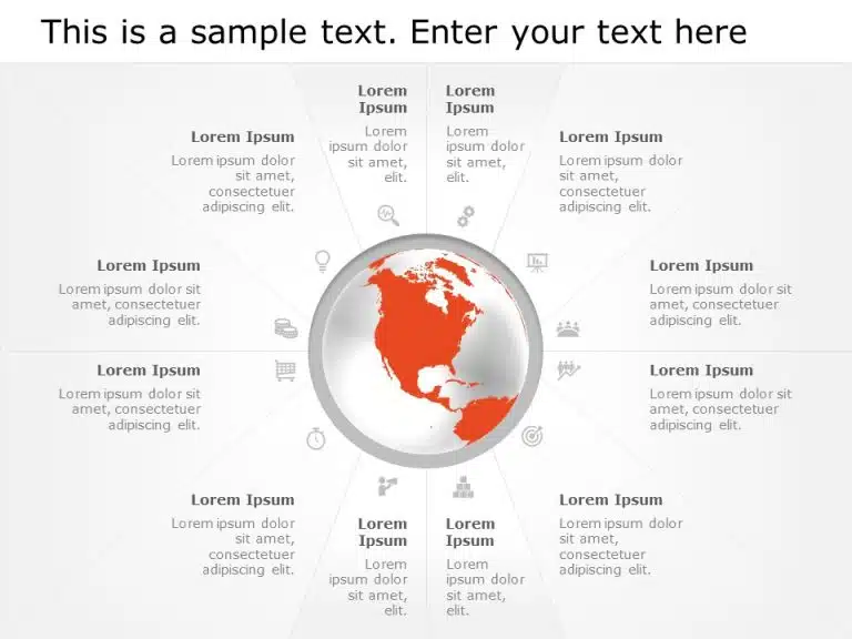 Business Life Cycle PowerPoint Template