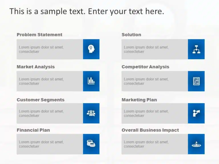 Business Plan Executive Summary PowerPoint Template