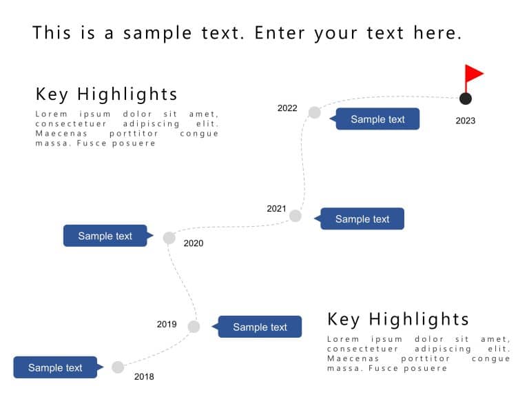 Business Proposal Milestones 1 PowerPoint Template