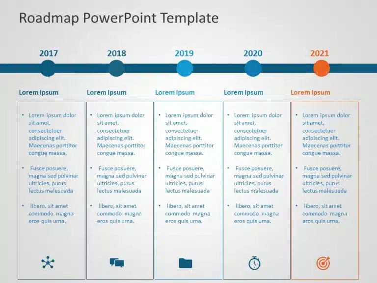 Business Roadmap PowerPoint Template 23 & Google Slides Theme