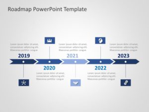 Business Roadmap PowerPoint Template 26