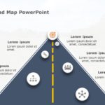 Business Roadmap 5 PowerPoint Template & Google Slides Theme
