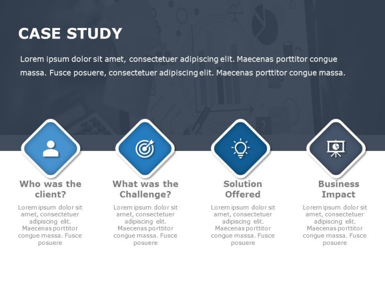 PowerPoint Template For Case Study