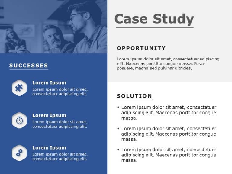 Case Study Slide Template For Powerpoint Bank2home