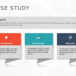 Challenges Solution Results Icons PowerPoint Template