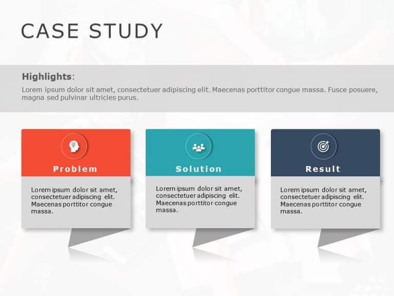 Case Study 18 PowerPoint Template