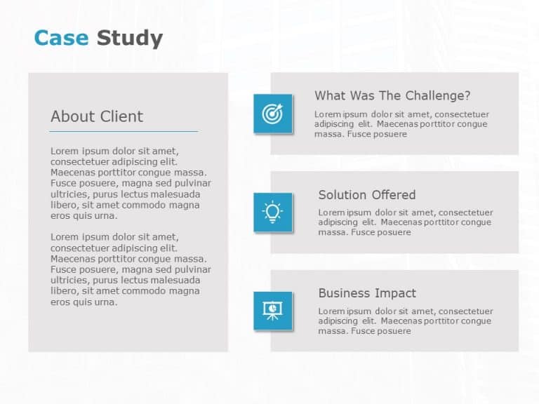 Case Study 22 PowerPoint Template