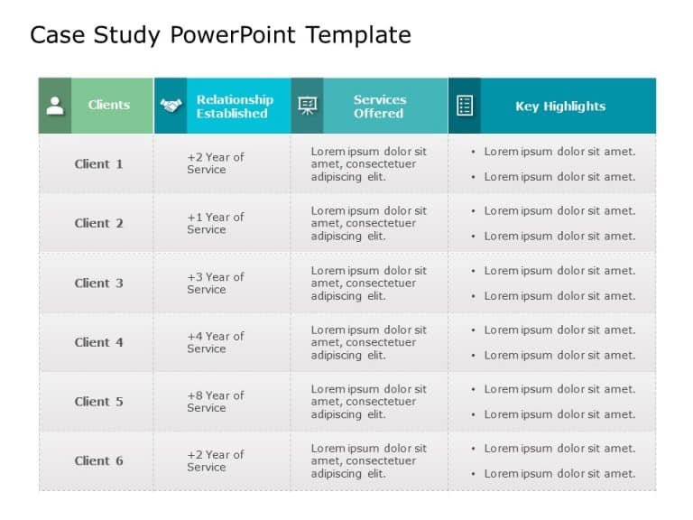 Case Study 27 PowerPoint Template