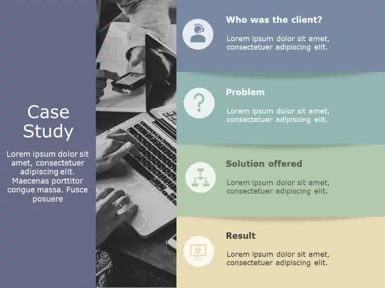 free download business case study template sample powerpoint