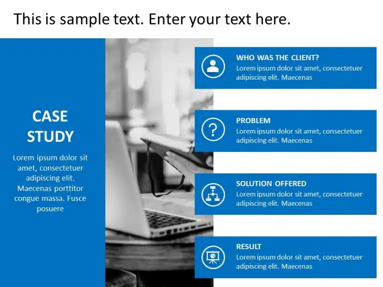 case study of project ppt