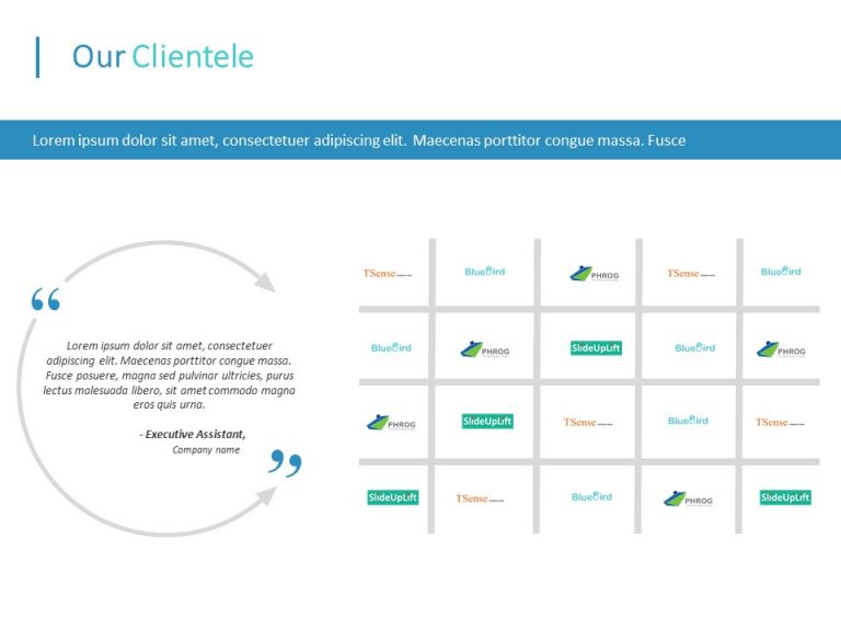 Client Portfolio 2 PowerPoint Template