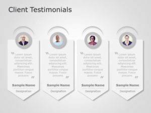 Client Testimonials Powerpoint Template 2
