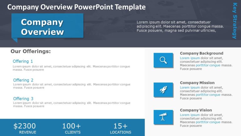 Company Overview 5 PowerPoint Template & Google Slides Theme