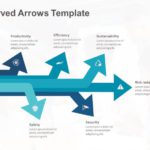 Curved Arrows Powerpoint Template
