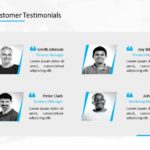 customer testimonial 10 PowerPoint Template