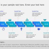 Day Planning Timeline 1 PowerPoint Template