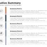 Executive Summary Five Point PowerPoint Template & Google Slides Theme