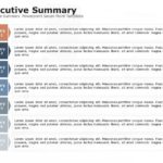 Executive Summary Seven Point PowerPoint Template & Google Slides Theme