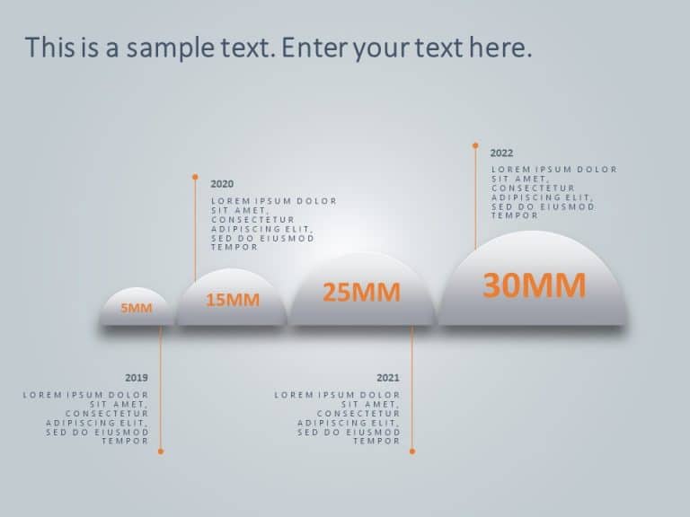 Financial Timeline PowerPoint Template