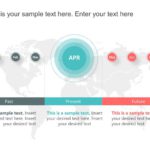 Past Present Monthly Roadmap PowerPoint Template & Google Slides Theme