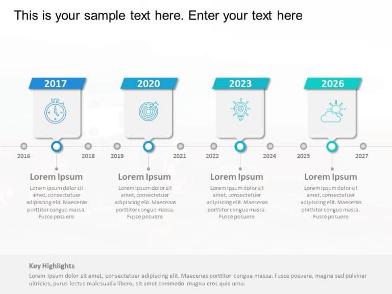 Pipeline Timeline Template for PowerPoint and Google Slides Themes