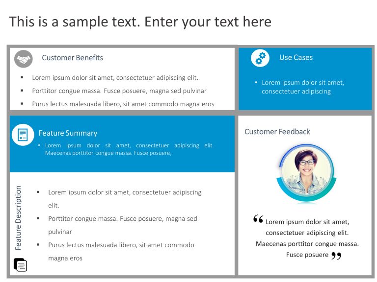 Product Marketing Case Study PowerPoint Template