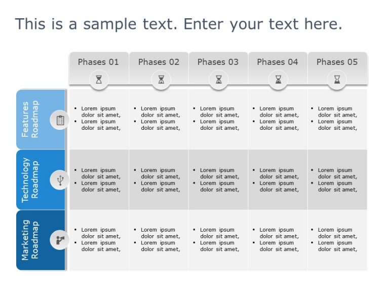 Product RoadMap 22 PowerPoint Template