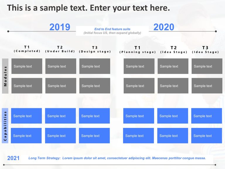 Product Roadmap Timeline Template for PowerPoint and Google Slides Themes