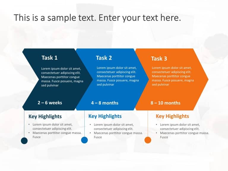 Project Highlights and Timeline 1 PowerPoint Template