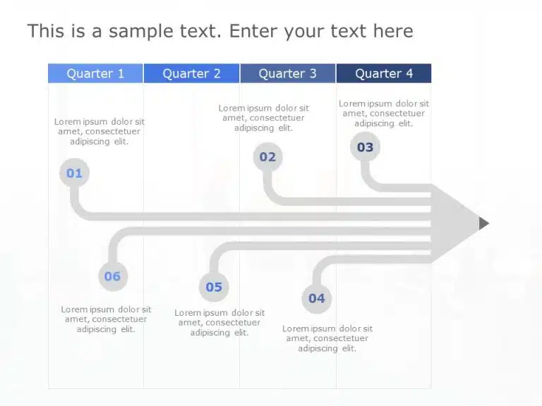 Project Milestone PowerPoint Template & Google Slides Theme