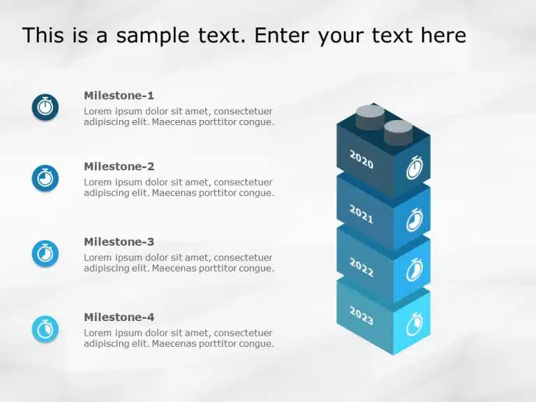 Puzzle Diagram 7 PowerPoint Template